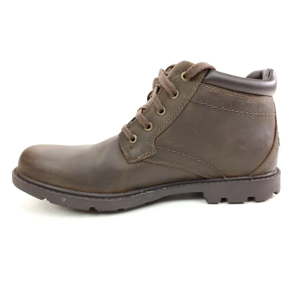 Rockport Men’s Rugged Bucks Waterproof Boot, Size 8 M Brown